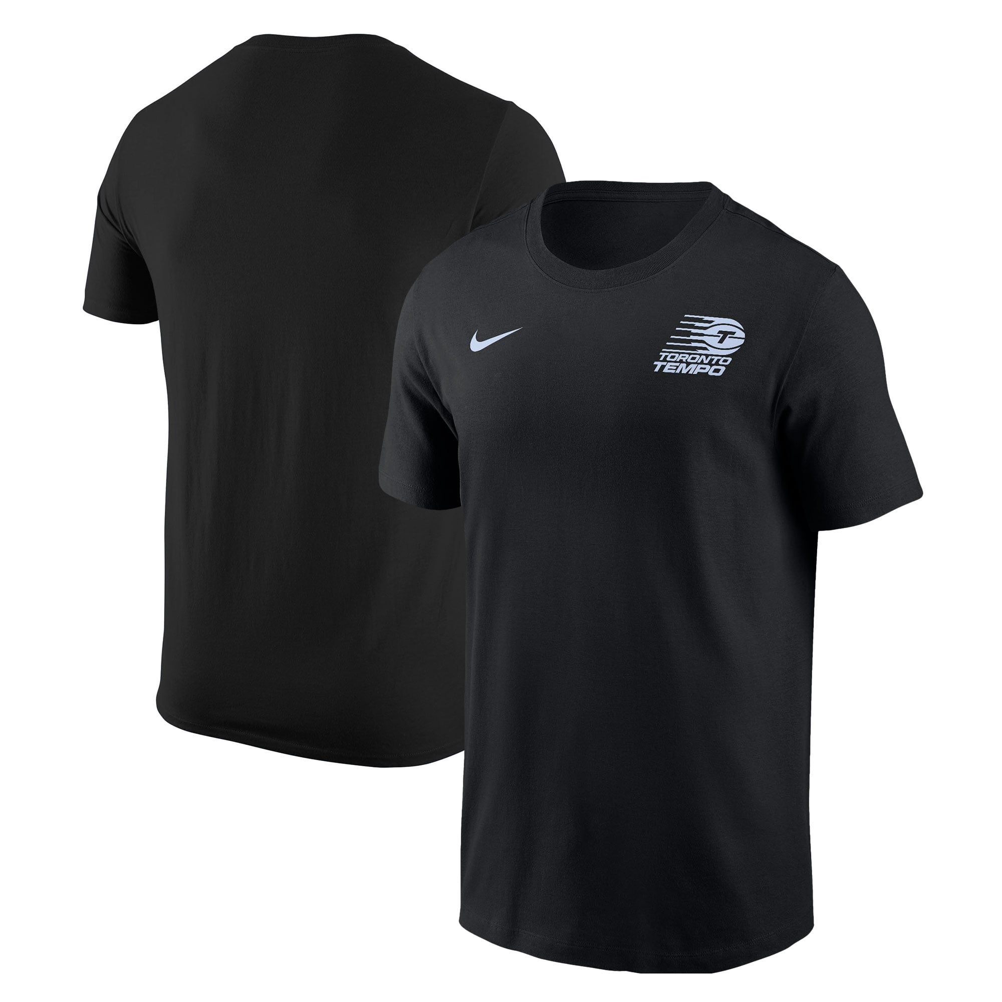 Unisex Nike  Black Toronto Tempo Logo T-Shirt