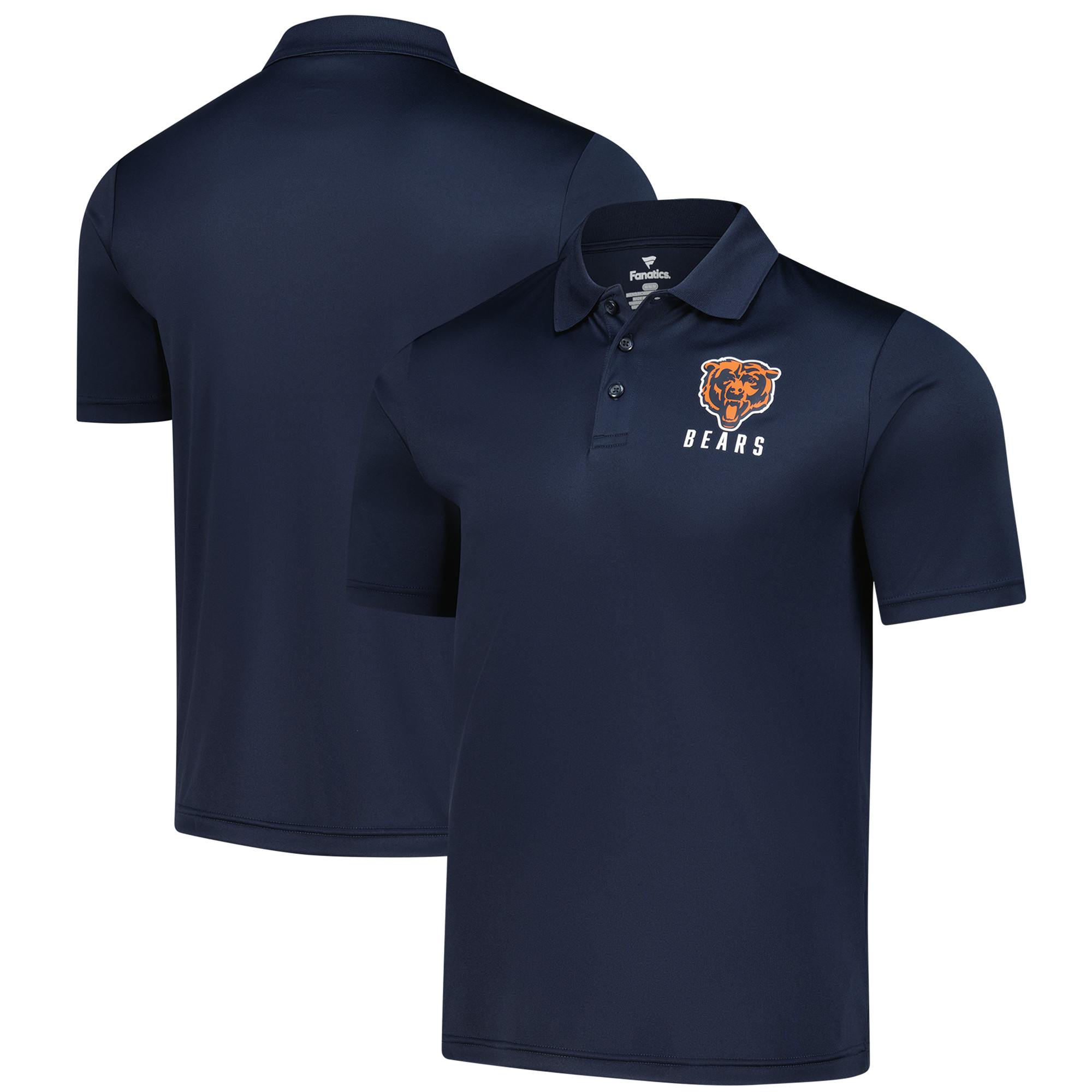 Men's Fanatics Navy Chicago Bears Polo