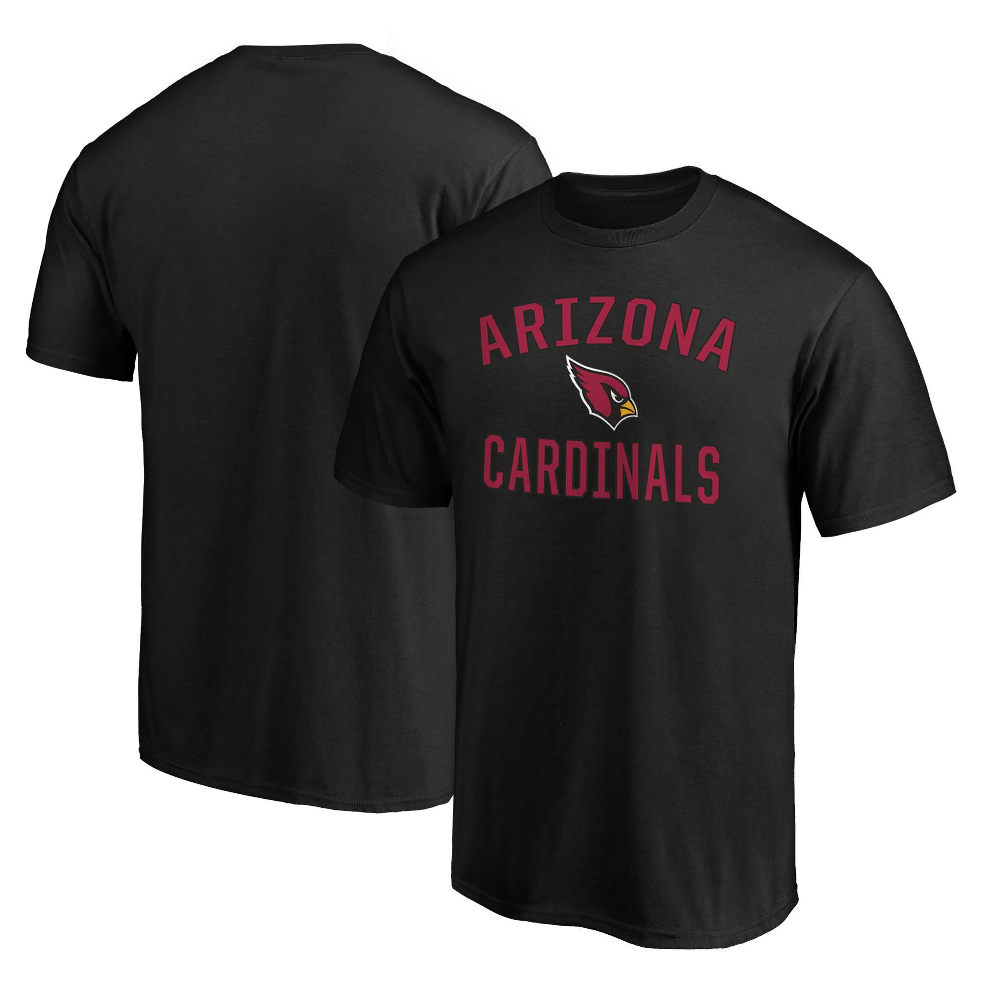 Men's Fanatics Black Arizona Cardinals Victory Arch T-Shirt