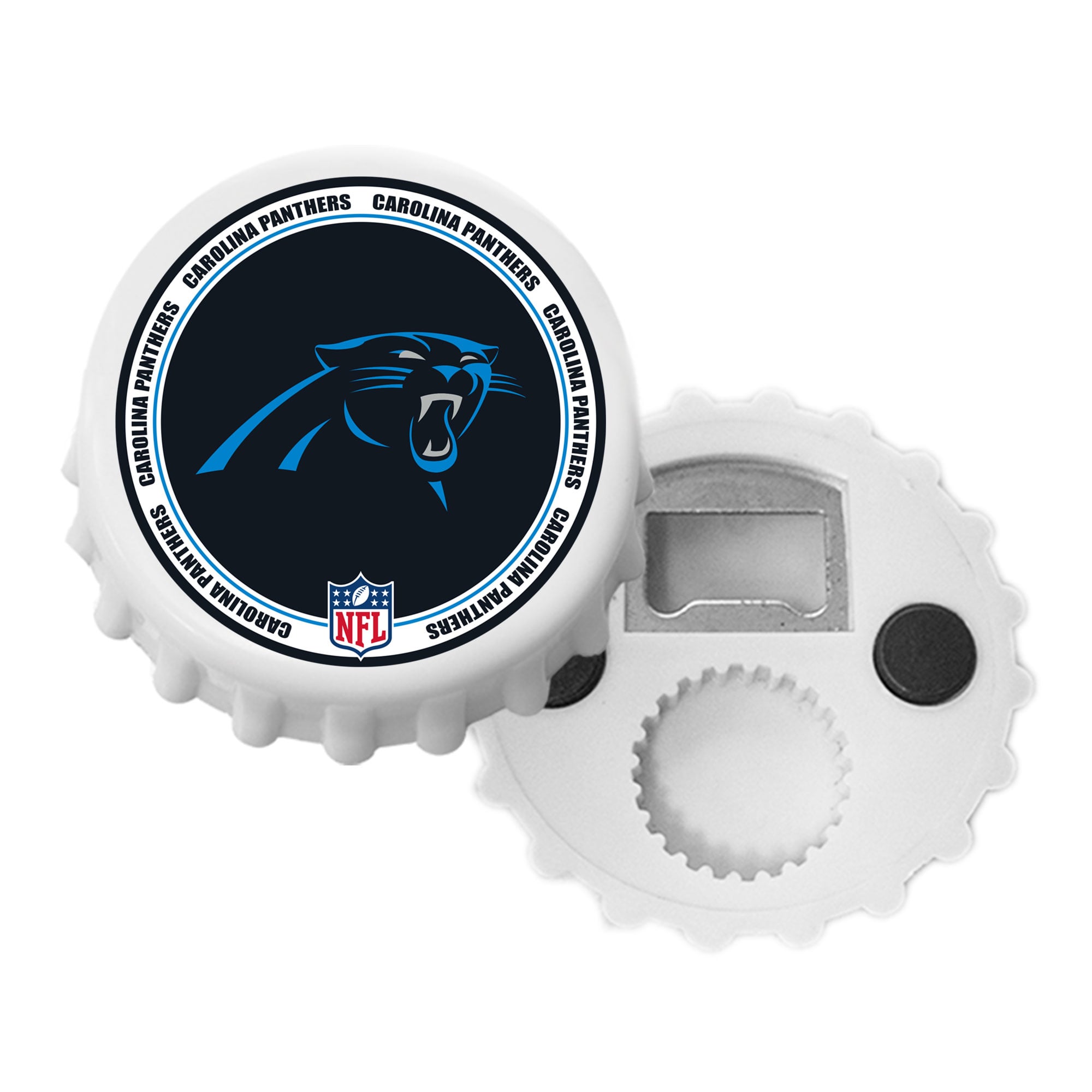 Apribottiglie magnetico dei Carolina Panthers
