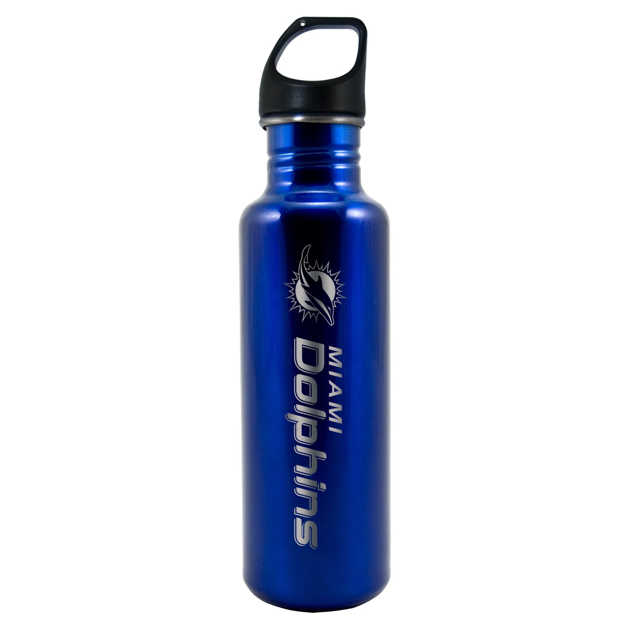Botella de agua de acero inoxidable de 750 ml de Miami Dolphins