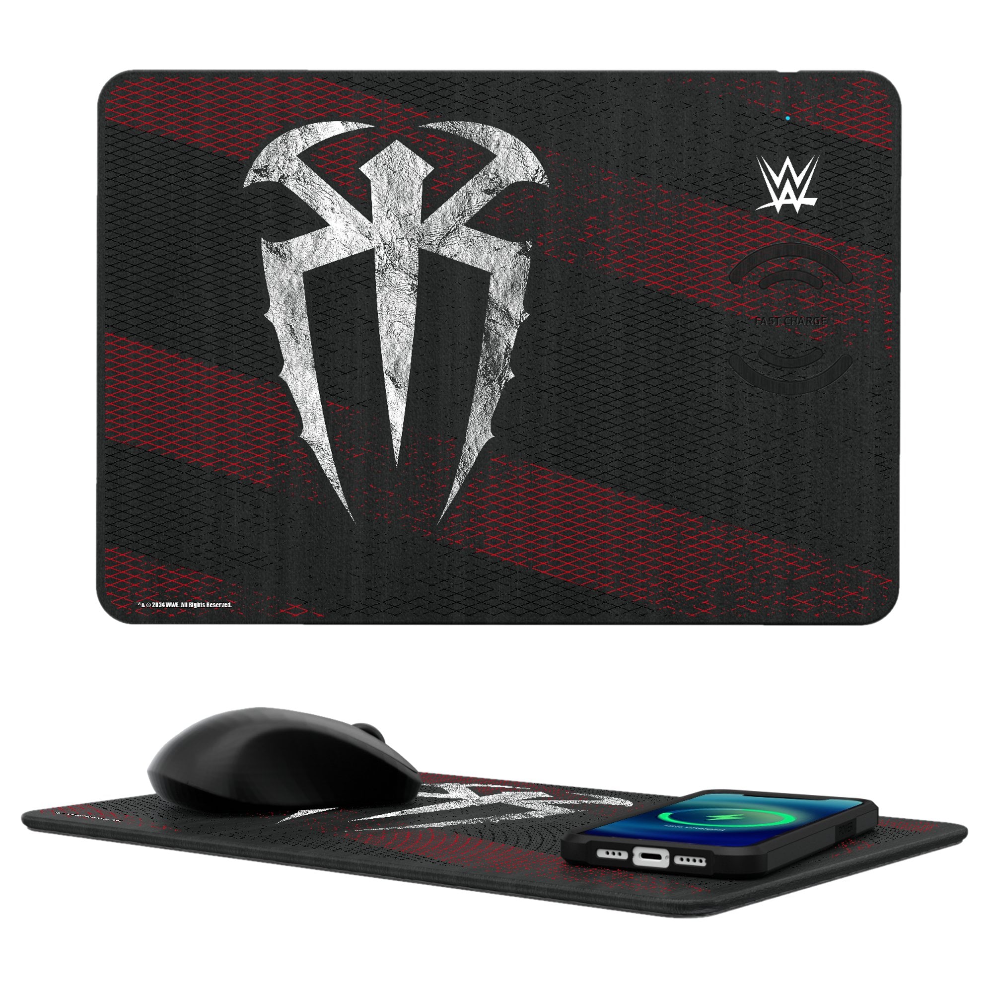 Keyscaper Roman Reigns Wireless Charger & Mouse Pad