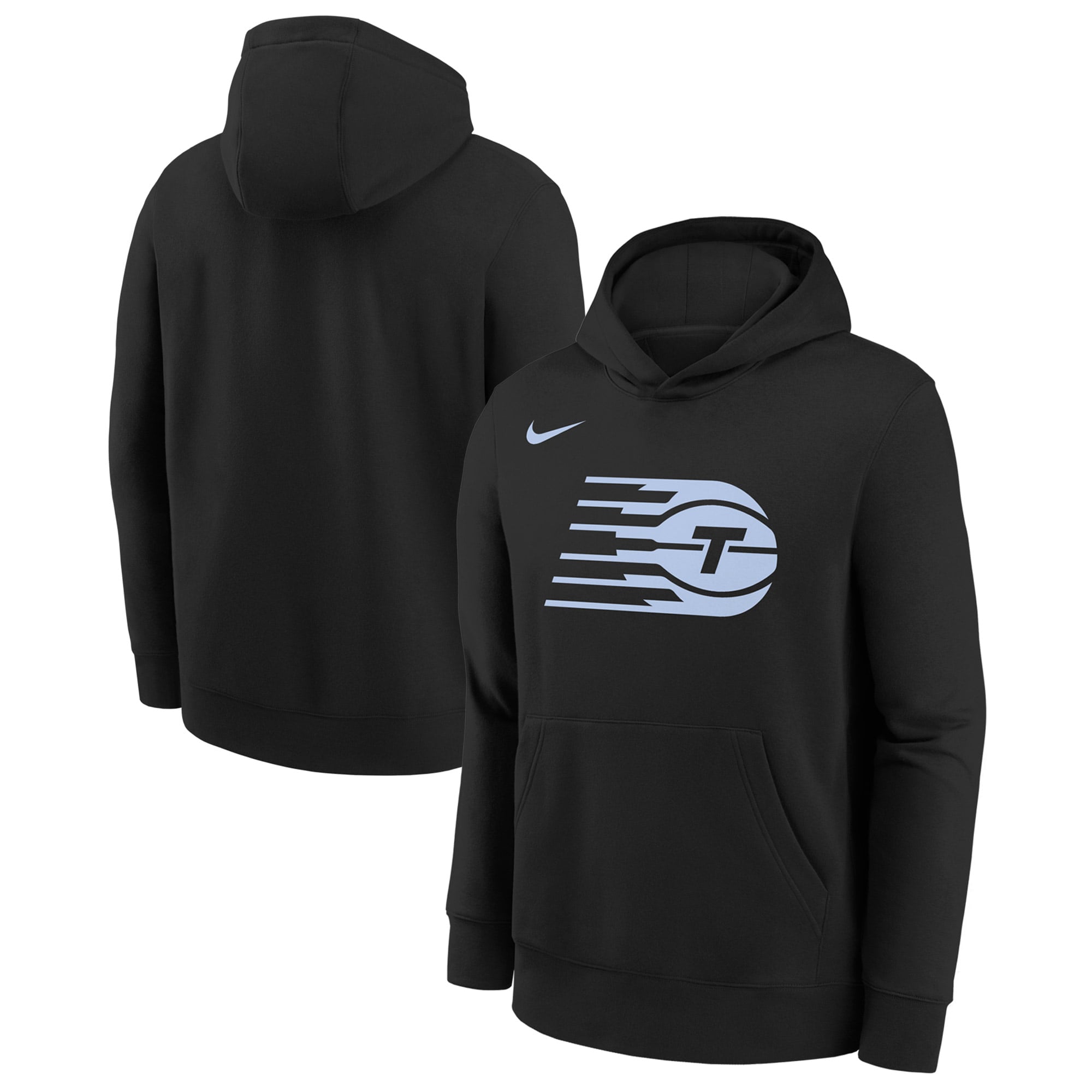 Youth Nike Black Toronto Tempo Pullover Hoodie