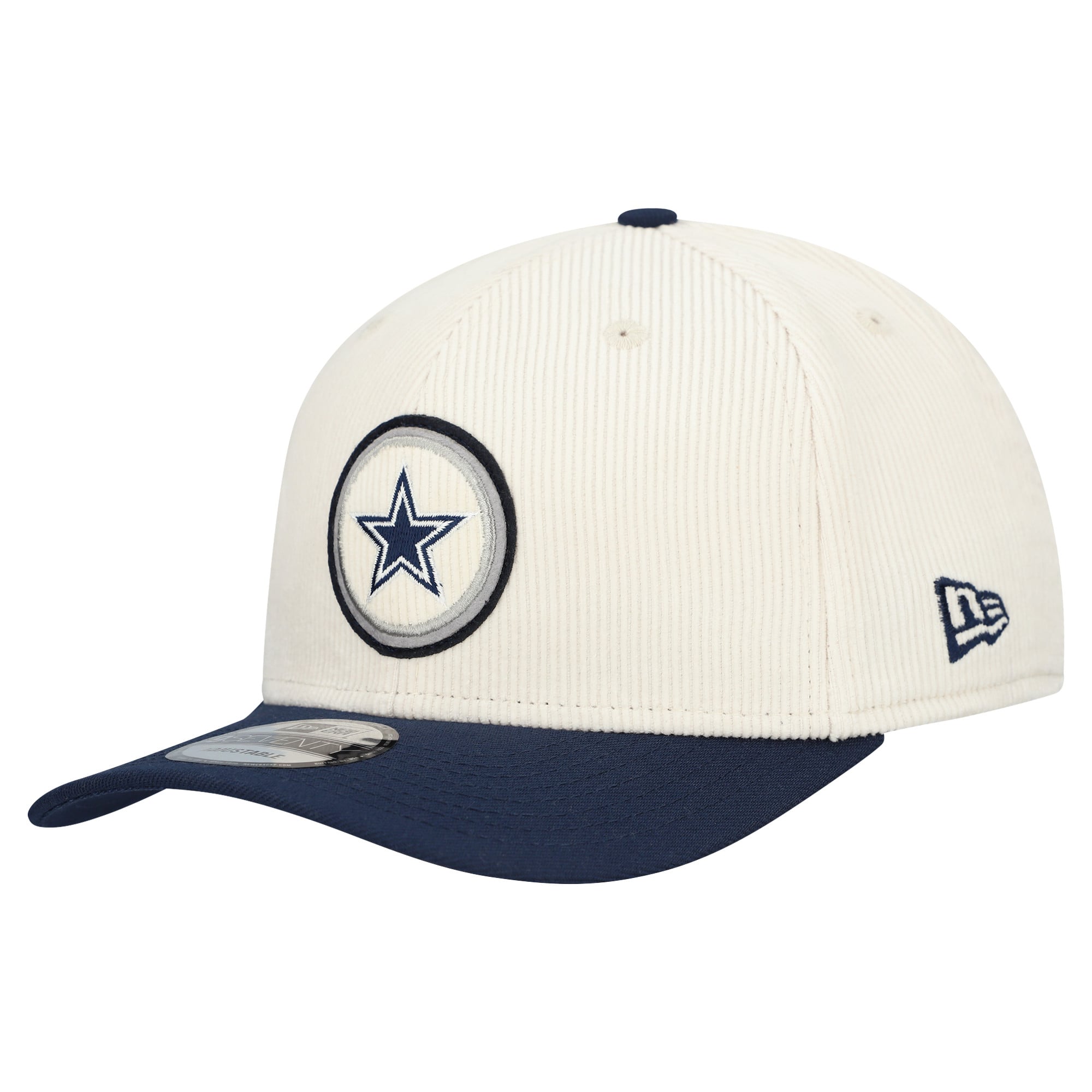 Men’s New Era Cream Dallas Cowboys Loyal Corduroy 9SEVENTY Adjustable Hat Men’s New Era Cream Dallas Cowboys Loyal Corduroy 9SEVENTY Adjustable Hat