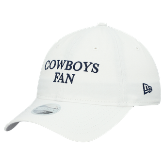 Women's New Era White Dallas Cowboys Team Fan 9TWENTY Adjustable Hat