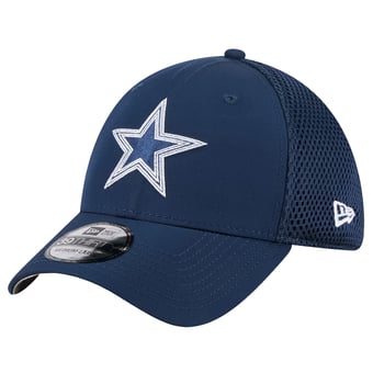 Men's New Era Navy Dallas Cowboys Outline 39THIRTY Flex Hat