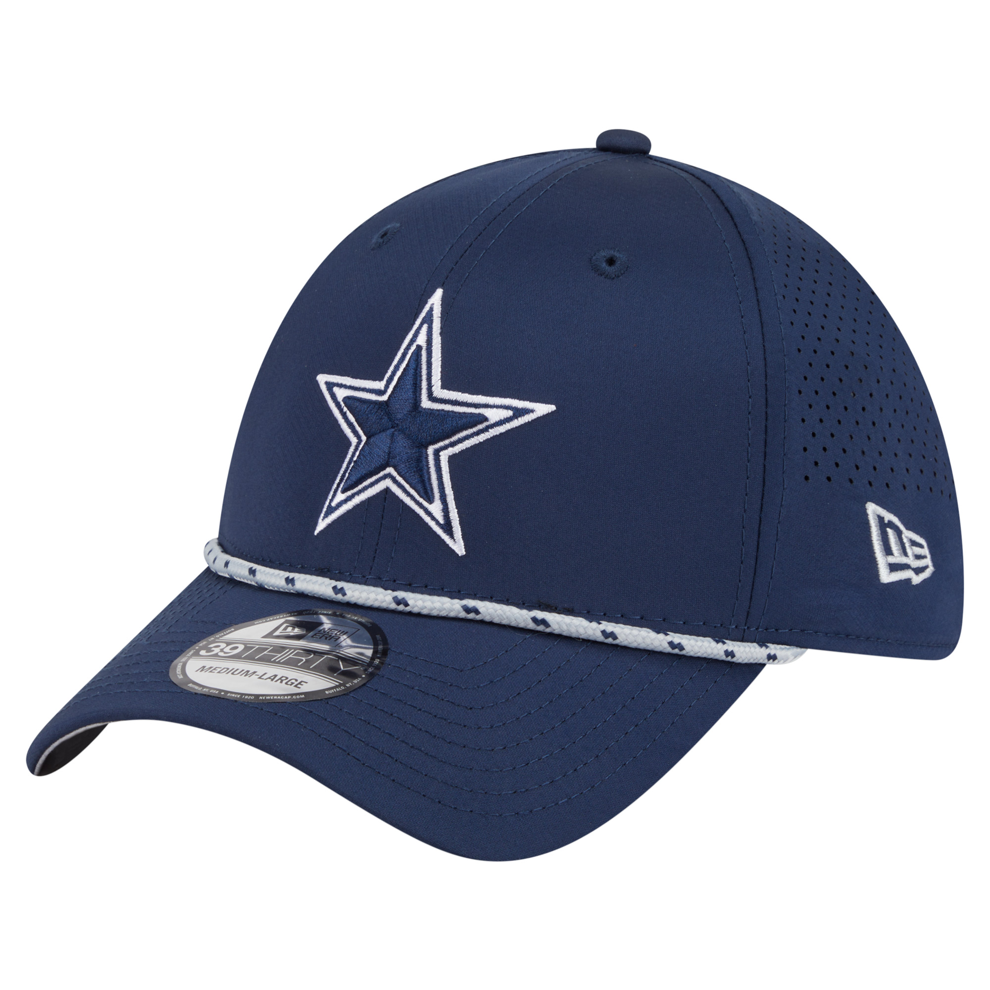 Men’s New Era Navy Dallas Cowboys Featherweight Poly Rope Flex 39Thirty Hat Men’s New Era Navy Dallas Cowboys Featherweight Poly Rope Flex 39Thirty Hat