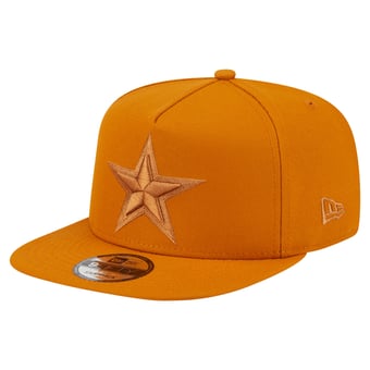 Men's New Era  Brown Dallas Cowboys Color Pack A-Frame 9FIFTY Snapback Hat