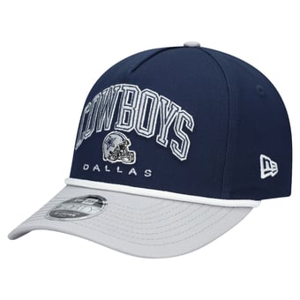 Preschool New Era Navy/Gray Dallas Cowboys Arch 9FORTY M-Crown A-Frame COOLERA Adjustable Hat