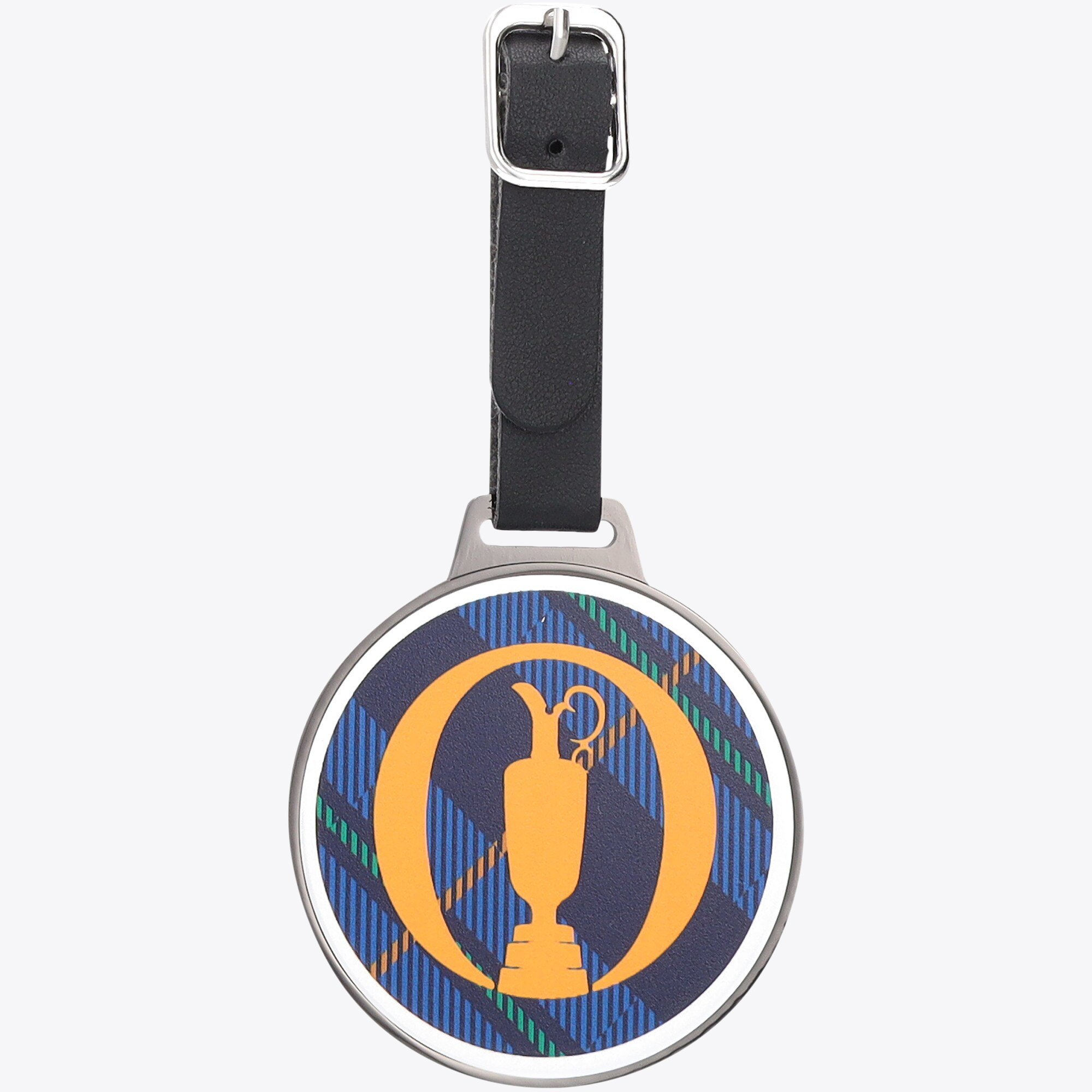 The Open Tartan Bag Tag