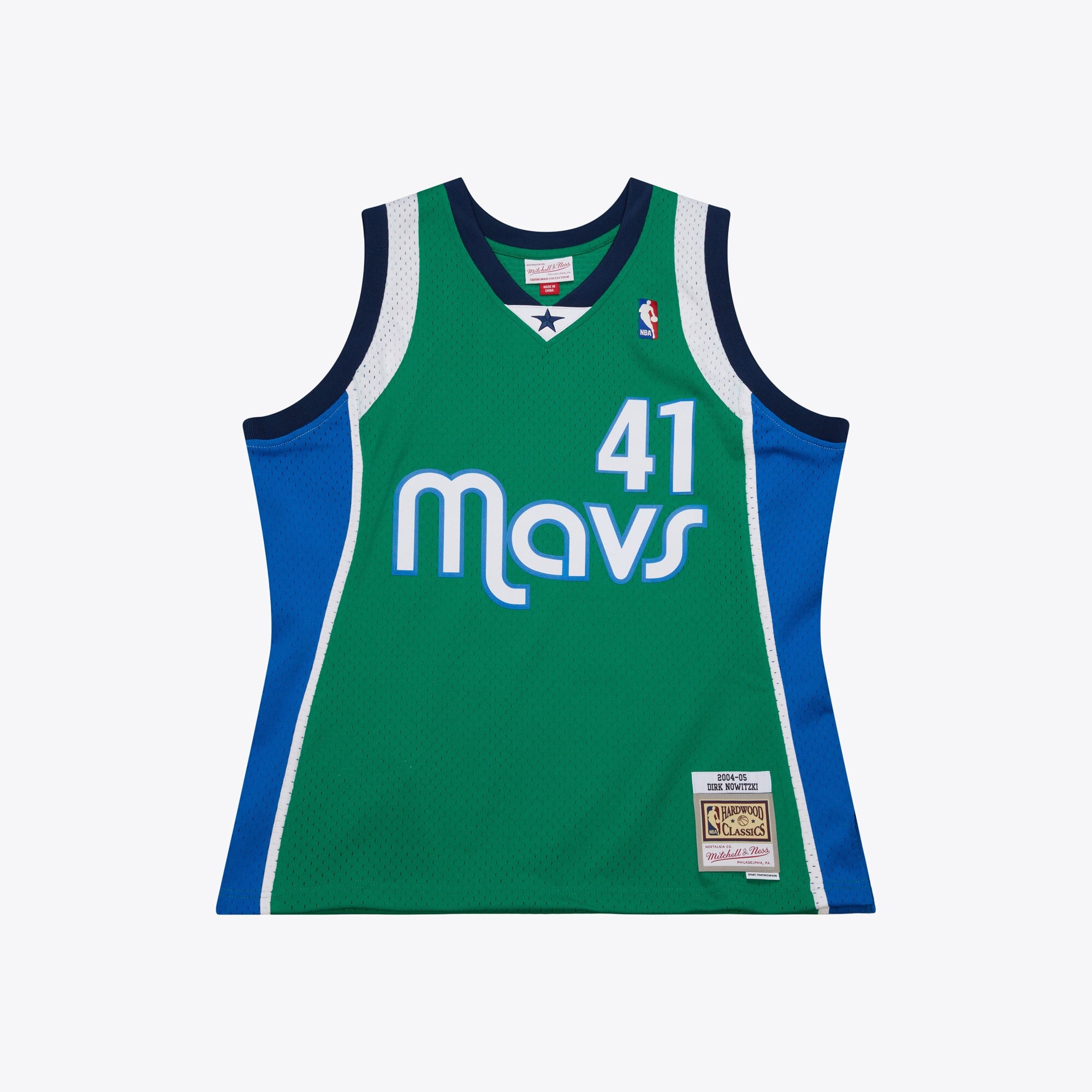 Dallas Mavericks Mitchell & Ness Dirk Nowitzki 2004 Dark Jersey