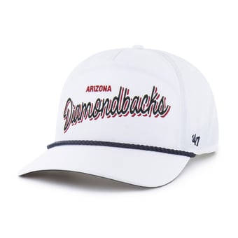 Men's '47  White Arizona Diamondbacks Brrr Fairway Hitch Adjustable Hat
