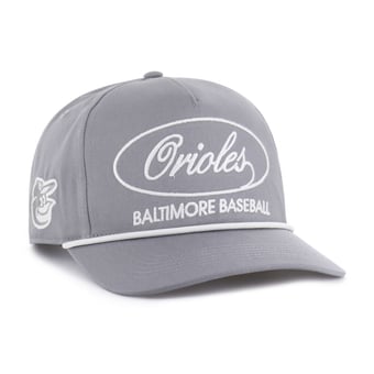 Men's '47 Gray Baltimore Orioles Foundational Hitch Adjustable Hat