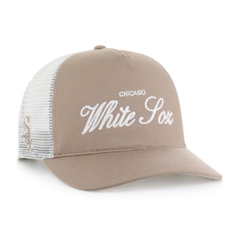 Men's '47  Brown Chicago White Sox Foundational Mesh Hitch Adjustable Hat
