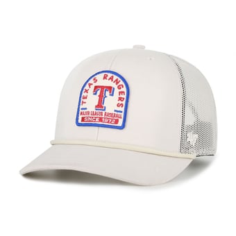 Men's '47 Cream Texas Rangers Gravestone Adjustable Trucker Hat