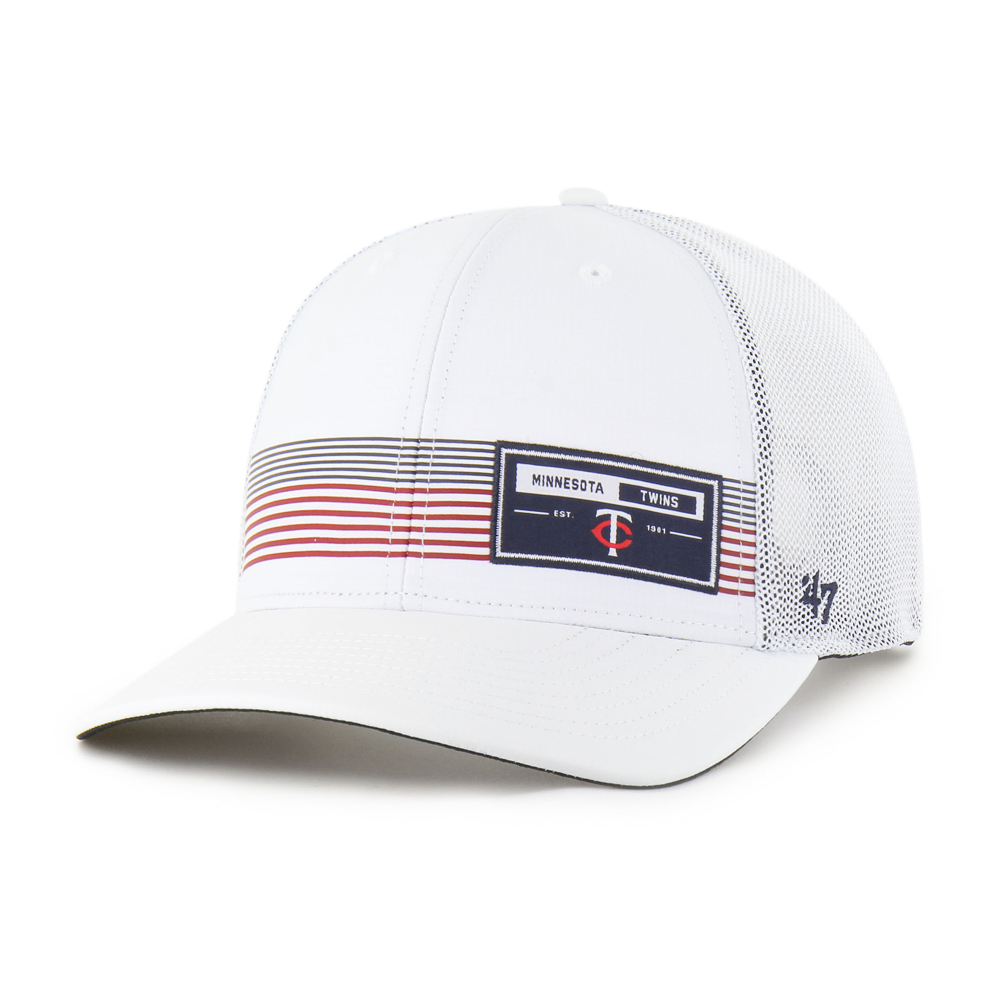 Men’s ’47 White Minnesota Twins Rangefinder brrr Trucker Adjustable Hat Men’s ’47 White Minnesota Twins Rangefinder brrr Trucker Adjustable Hat
