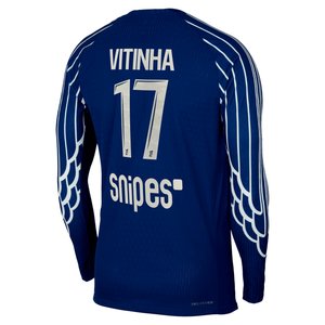 Maillot Fourth Match PSG Jordan Dri-FIT ADV 24/25 - Manches longues - Enfant avec flocage Vitinha  17, vue 4