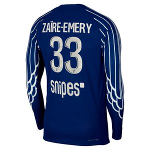 Maillot Fourth Match PSG Jordan Dri-FIT ADV 24/25 - Manches longues - Enfant avec flocage Zaïre-Emery 33, vue 4