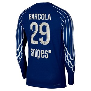 Maillot Fourth Match PSG Jordan Dri-FIT ADV 24/25 - Manches longues - Enfant avec flocage Barcola 29, vue 4