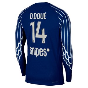 Maillot Fourth Match PSG Jordan Dri-FIT ADV 24/25 - Manches longues - Enfant avec flocage D.Doué 14, vue 4