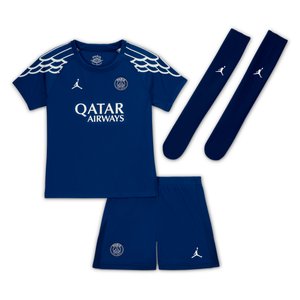 Tenue Fourth Stadium PSG Jordan 2024-25 - Jeune Enfant avec flocage D.Doué 14, vue 3