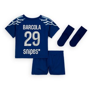 Tenue Fourth Stadium PSG Jordan 2024-25 - Bébé avec flocage Barcola 29, vue 4