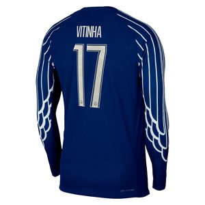 Maillot Fourth Match PSG Jordan Dri-FIT ADV 24/25 - Manches longues - Enfant - Flocage Coupe Vitinha  17, vue 4
