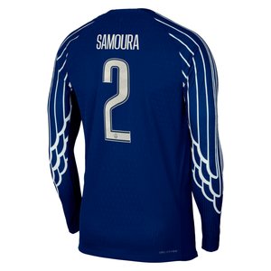 Maillot Fourth Match PSG Jordan Dri-FIT ADV 24/25 - Manches longues - Enfant avec flocage Samoura 2, vue 4
