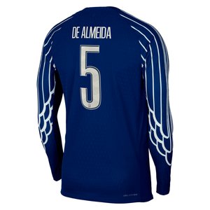 Maillot Fourth Match PSG Jordan Dri-FIT ADV 24/25 - Manches longues - Enfant avec flocage De Almeida 5, vue 4