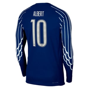 Maillot Fourth Match PSG Jordan Dri-FIT ADV 24/25 - Manches longues - Enfant avec flocage Albert 10, vue 4