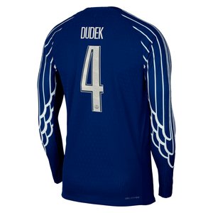 Maillot Fourth Match PSG Jordan Dri-FIT ADV 24/25 - Manches longues - Enfant avec flocage Dudek 4, vue 4