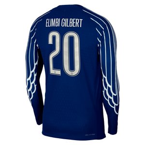 Maillot Fourth Match PSG Jordan Dri-FIT ADV 24/25 - Manches longues - Enfant avec flocage Elimbi Gilbert 20, vue 4