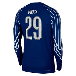 Maillot Fourth Match PSG Jordan Dri-FIT ADV 24/25 - Manches longues - Enfant avec flocage Mbock 29, vue 4