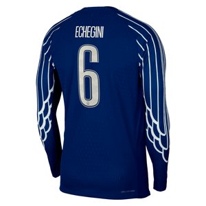 Maillot Fourth Match PSG Jordan Dri-FIT ADV 24/25 - Manches longues - Enfant avec flocage Echegini 6, vue 4