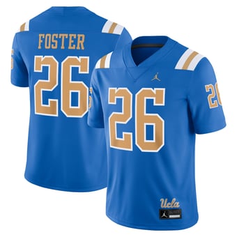 Men's Jordan Brand DeShaun Foster Blue UCLA Bruins Alumni Home Game Jersey