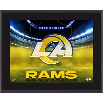 Los Angeles Rams 10.5" x 13" Horizontal Team Logo Sublimated Plaque