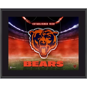 Chicago Bears 10.5" x 13" Horizontal Team Logo Sublimated Plaque