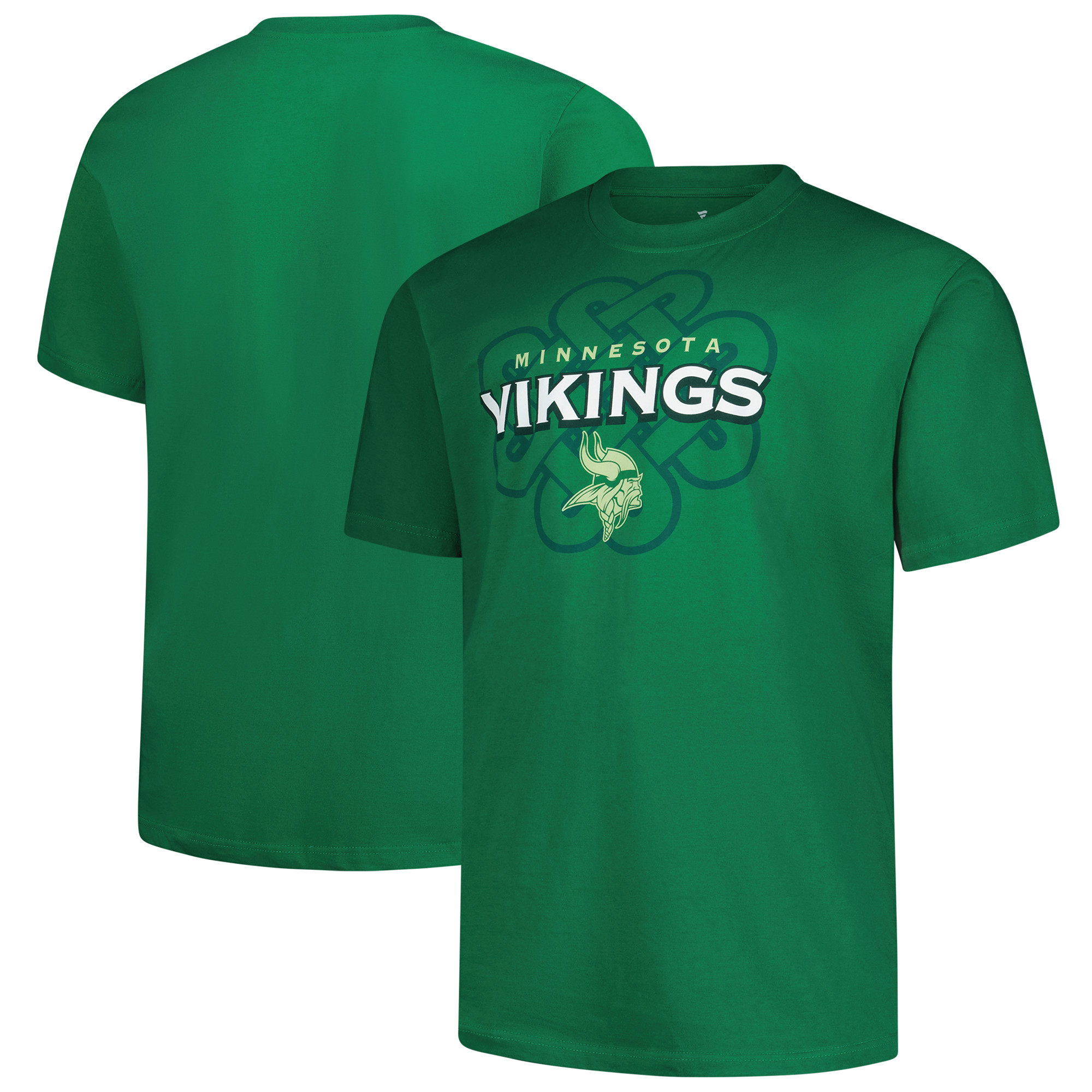 Men's Fanatics Kelly Green Minnesota Vikings Big & Tall Celtic T-Shirt