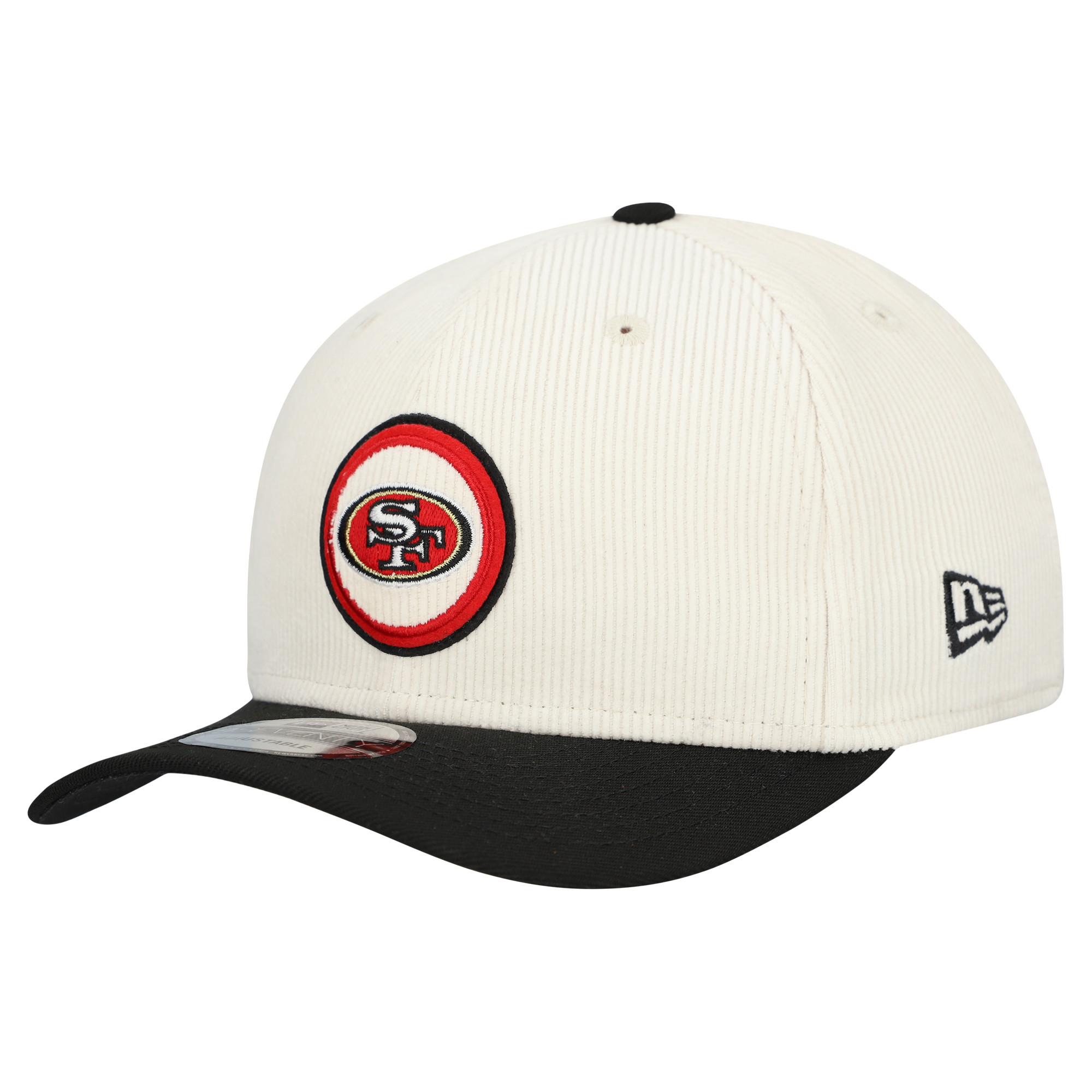 Men’s New Era Stone San Francisco 49ers Loyal Corduroy 9SEVENTY Adjustable Hat Men’s New Era Stone San Francisco 49ers Loyal Corduroy 9SEVENTY Adjustable Hat