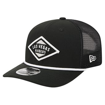 Men's New Era  Black Las Vegas Raiders Team 9SEVENTY Adjustable Hat