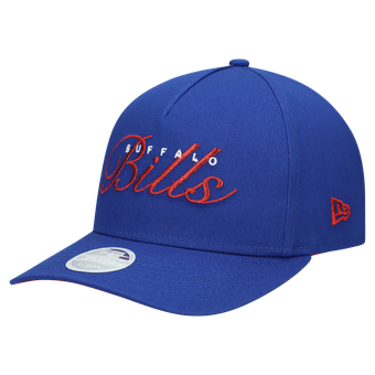 Women's New Era  Royal Buffalo Bills  Metallic 9FORTY M-Crown A-Frame Adjustable Hat