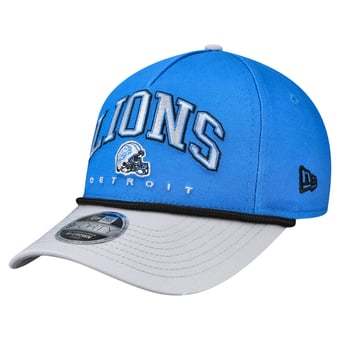 Preschool New Era  Blue/Gray Detroit Lions  Arch COOLERA 9FORTY A-Frame M-Crown Adjustable Hat