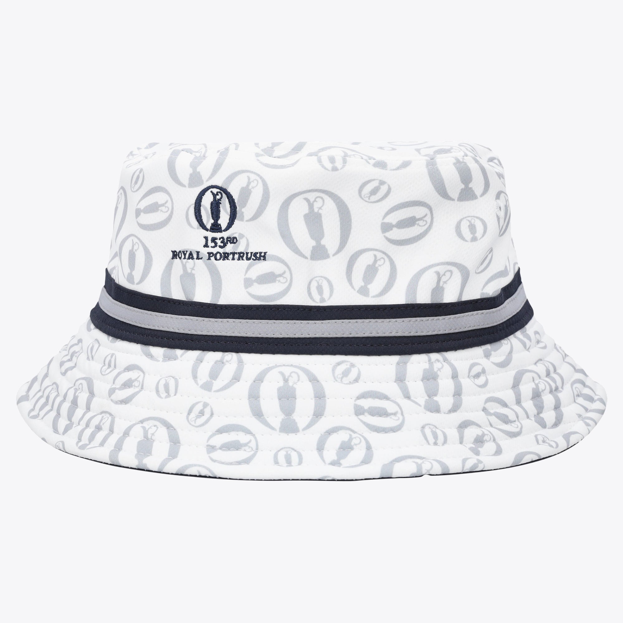 Cappello da pescatore con stampa integrale The Open 153rd Royal Portrush Ahead