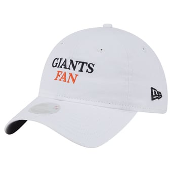 Women's New Era White San Francisco Giants Team Fan 9TWENTY Adjustable Hat