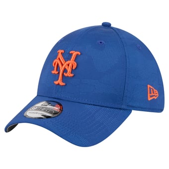 Men's New Era Royal New York Mets Tonal Camo 39THIRTY Flex Hat