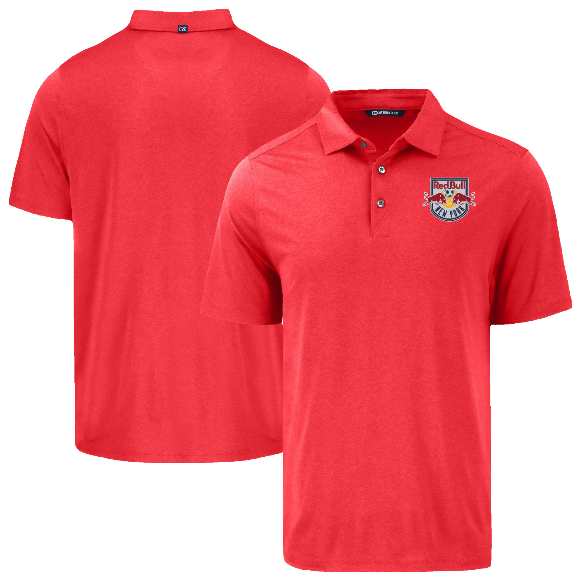 Men’s Cutter & Buck Red New York Red Bulls Coastline Epic Comfort Eco Recycled Polo Men’s Cutter & Buck Red New York Red Bulls Coastline Epic Comfort Eco Recycled Polo