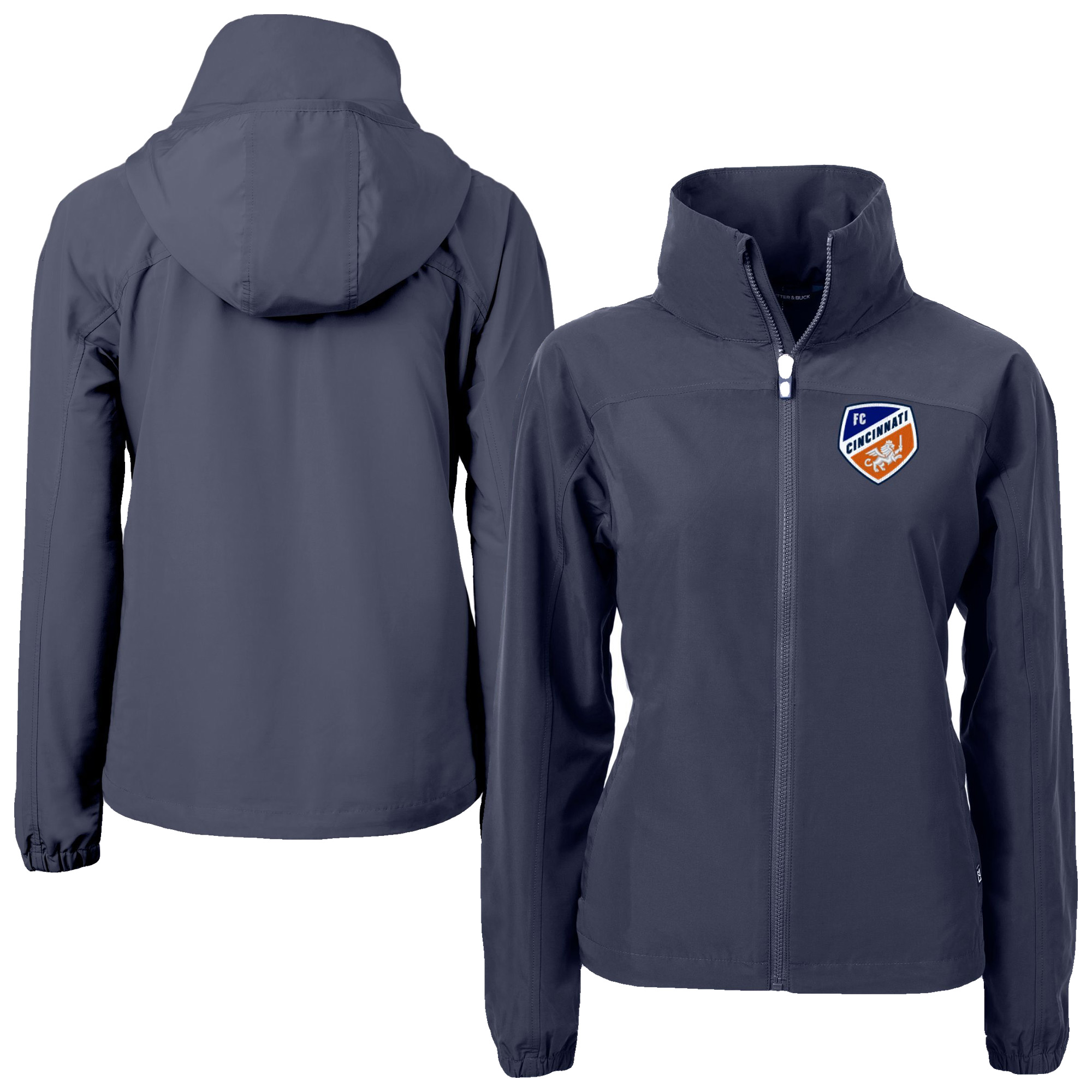 Women’s Cutter & Buck Navy FC Cincinnati Charter Eco Recycled Full-Zip Jacket Women’s Cutter & Buck Navy FC Cincinnati Charter Eco Recycled Full-Zip Jacket