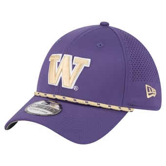 Men's New Era  Purple Washington Huskies Rope 39THIRTY Flex Hat