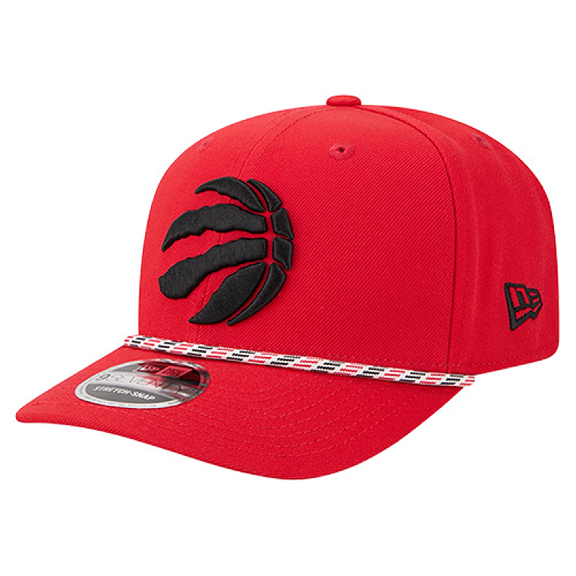 Men's New Era  Red Toronto Raptors Multi-Rope 9SEVENTY Adjustable Hat