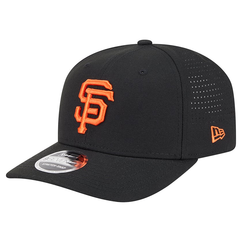 Men's New Era  Black San Francisco Giants Performance 9SEVENTY Adjustable Hat